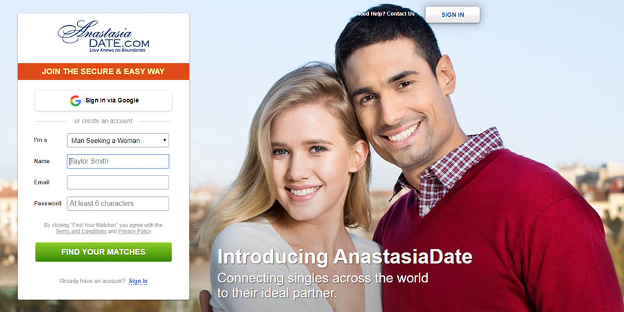 AnastasiaDate Review